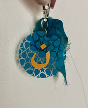 Geometric Arabic Letter Bag Charm / Keychain - Naqsha
