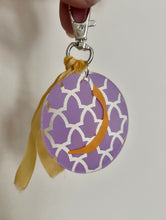 Geometric Arabic Letter Bag Charm / Keychain - Naqsha