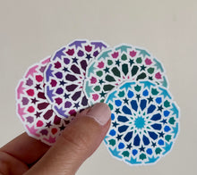 Rosette Stickers (set of 4) - Naqsha