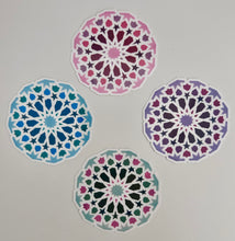 Rosette Stickers (set of 4) - Naqsha