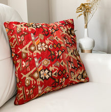 Red Kilim Pillowcase - Naqsha